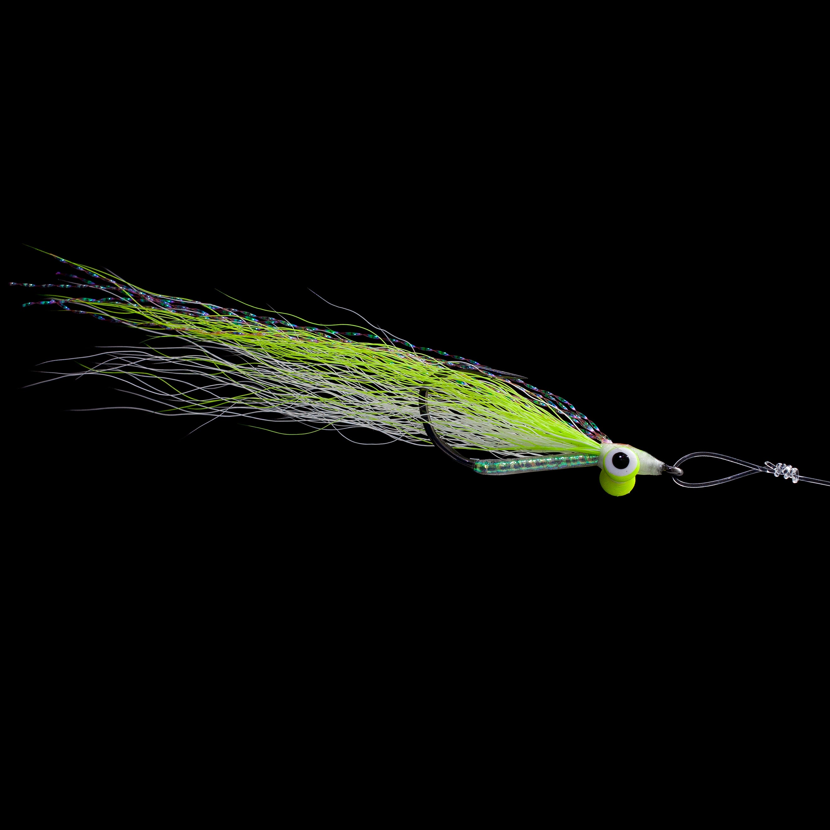 Chart and white bend back  fly